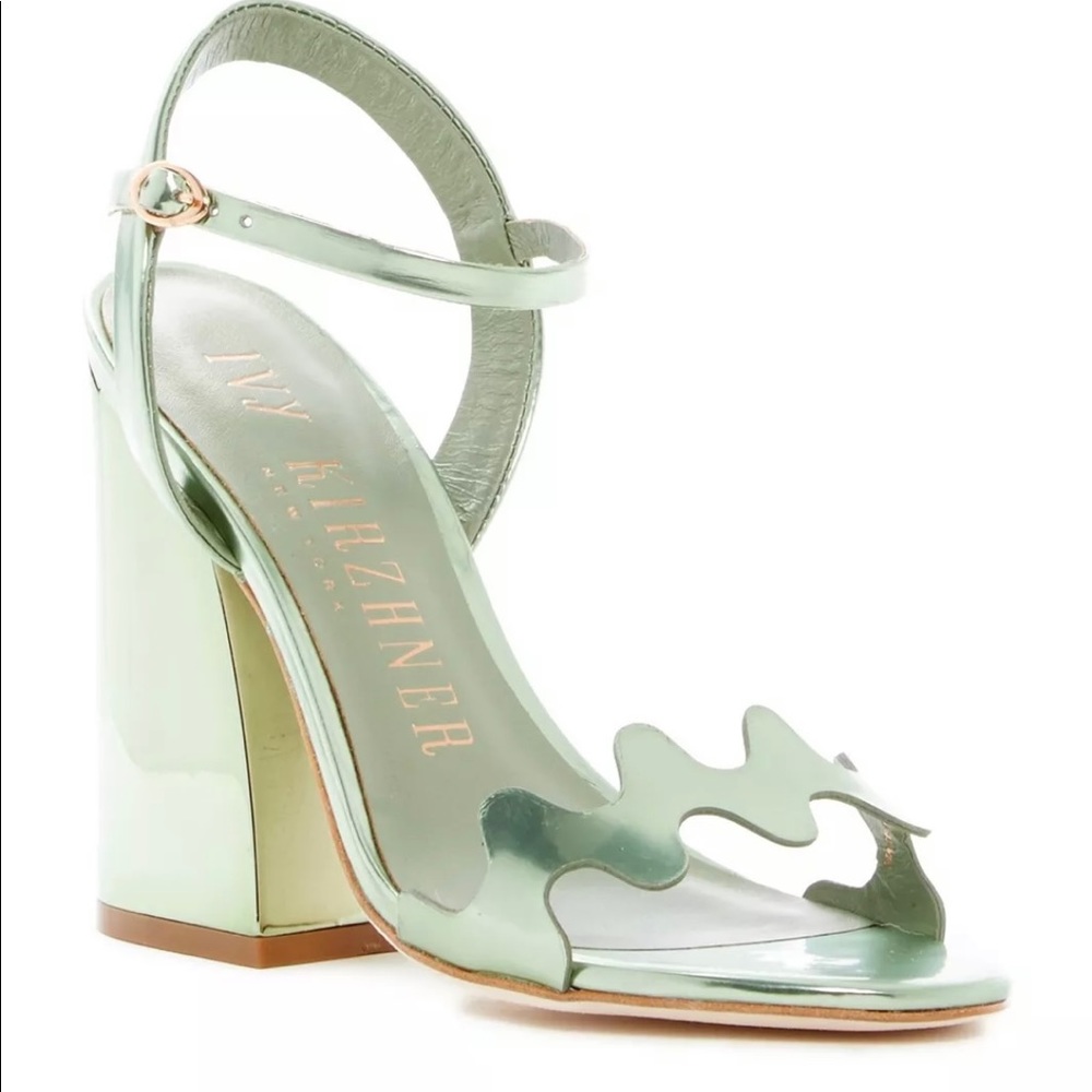 HOST PICK ‼️Ivy Kirzhner Scallop-Cut Block-Heel Sandal - Picture 4 of 4